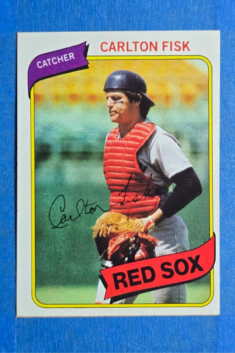 1980 TOPPS #40 Carlton Fisk