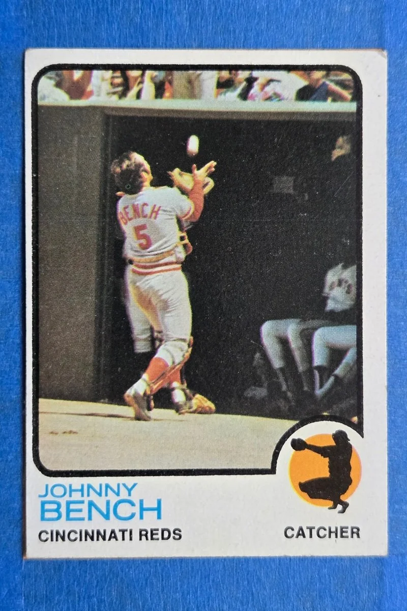 1973 TOPPS #380 Johnny Bench