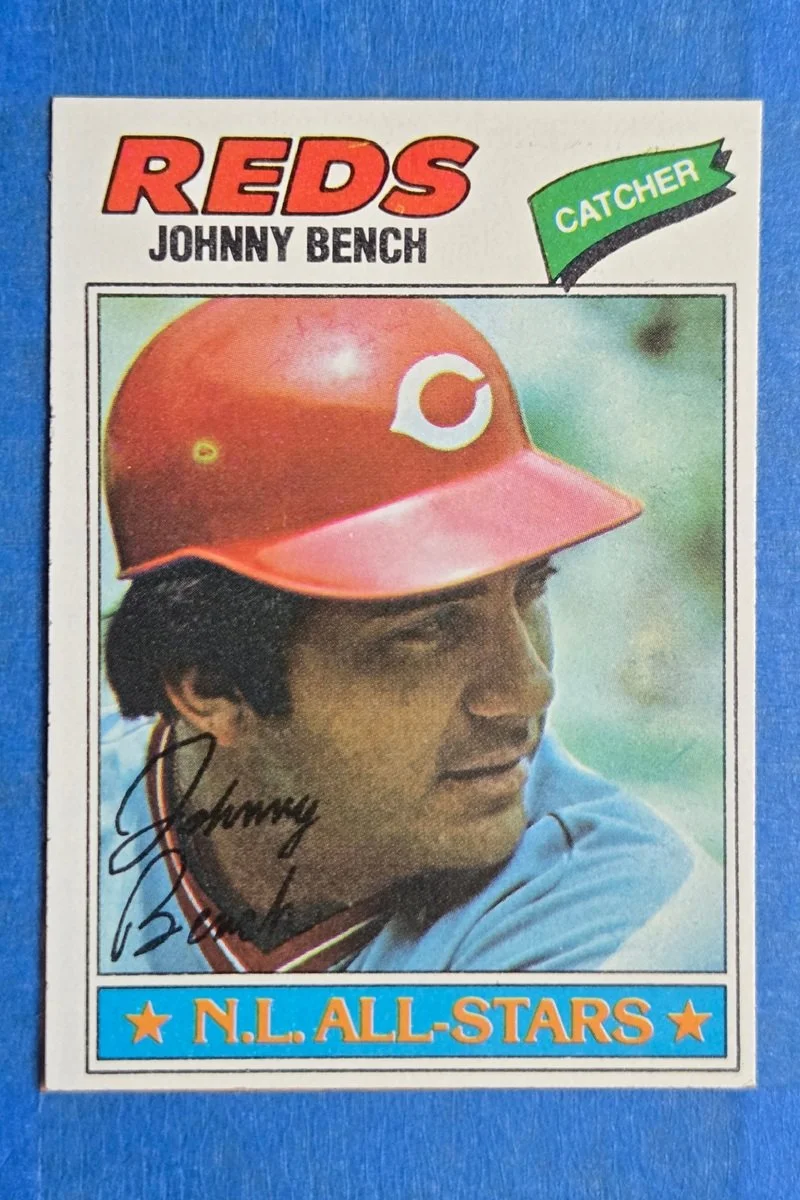 1977 TOPPS #70 Johnny Bench