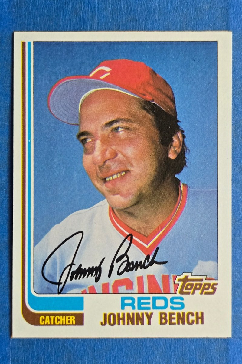 1982 TOPPS #400 Johnny Bench