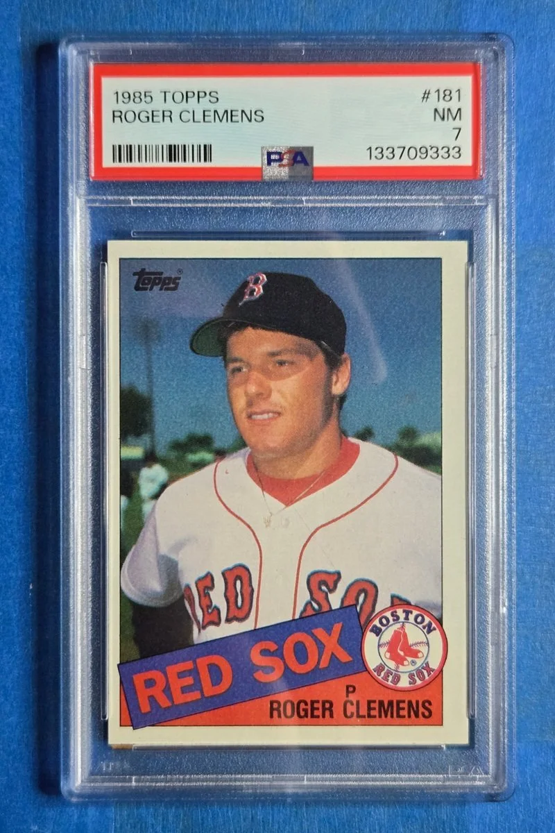 1985 TOPPS #181 Roger Clemens (RC)