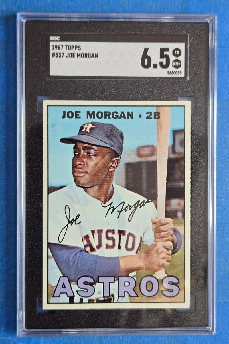 1967 TOPPS #337 Joe Morgan