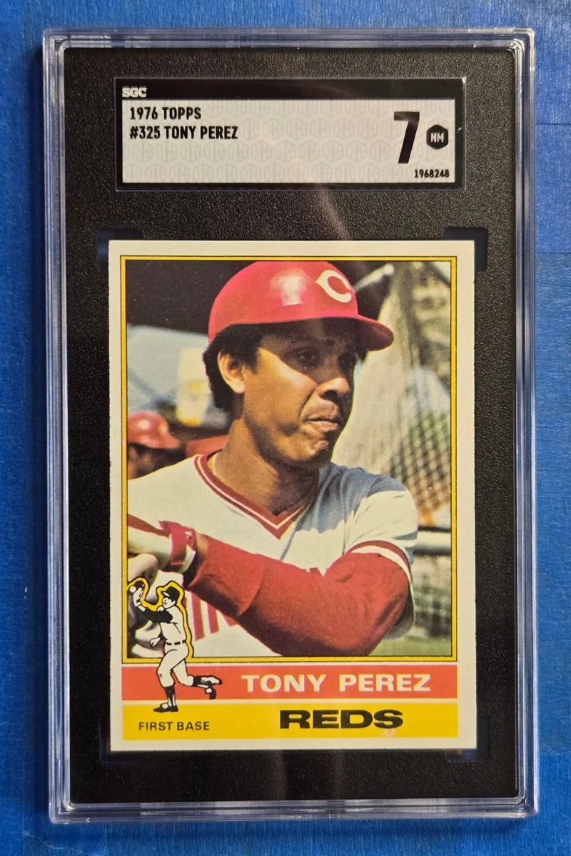 1976 TOPPS #325 Tony Perez