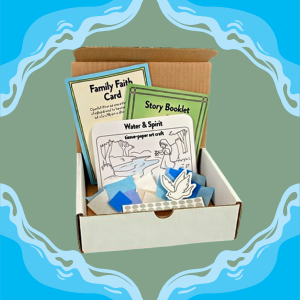 Baptism Craft: Water & Spirit Art