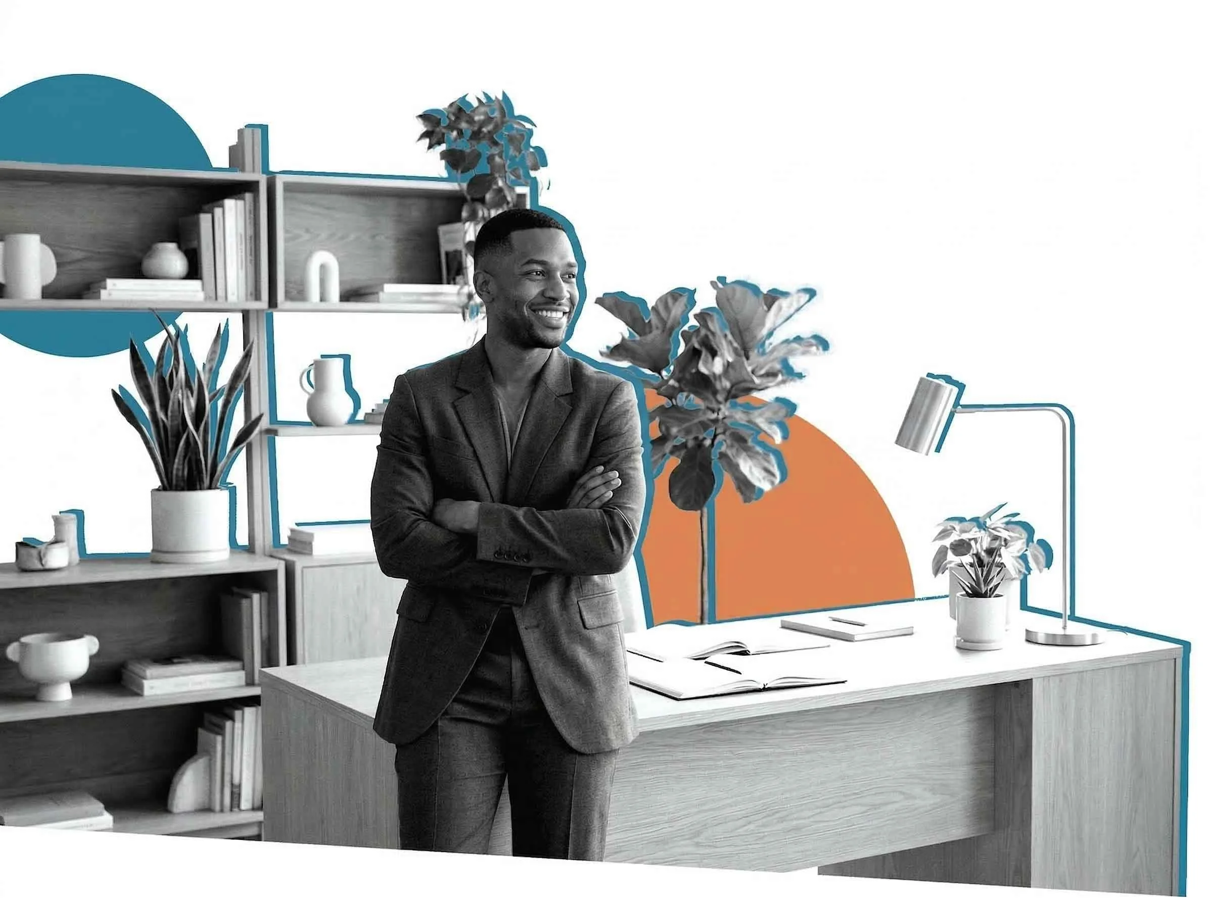 Nonprofit CEO in a strategic planning session, representing the target client for executive thought partnership.