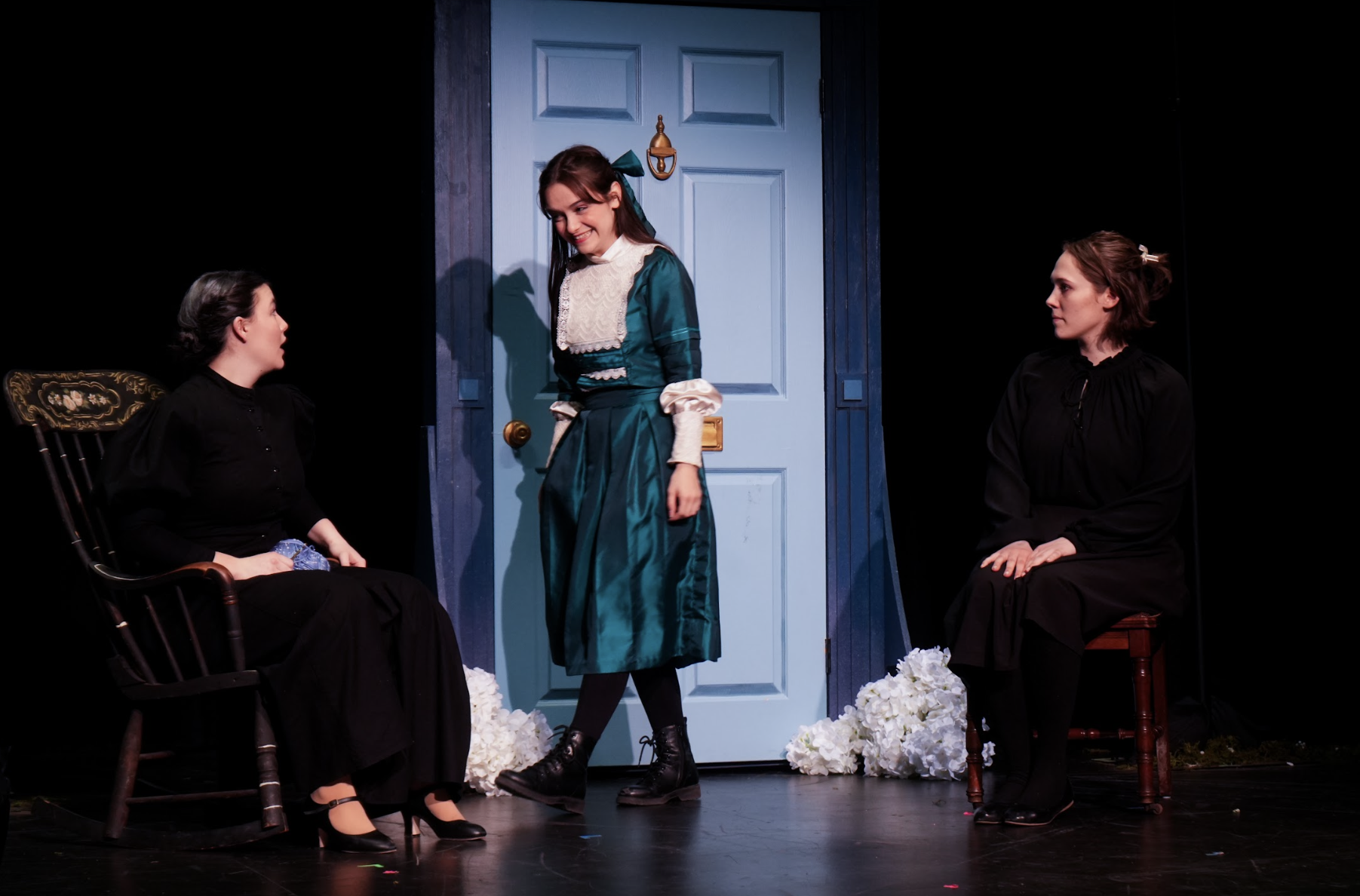 I can't wear black to the fair! 