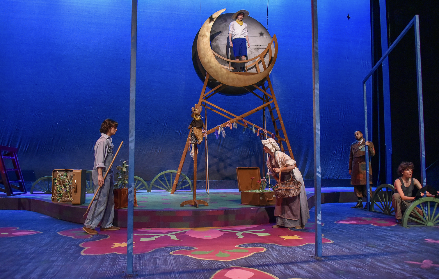 From now on, he's a scarecrow.