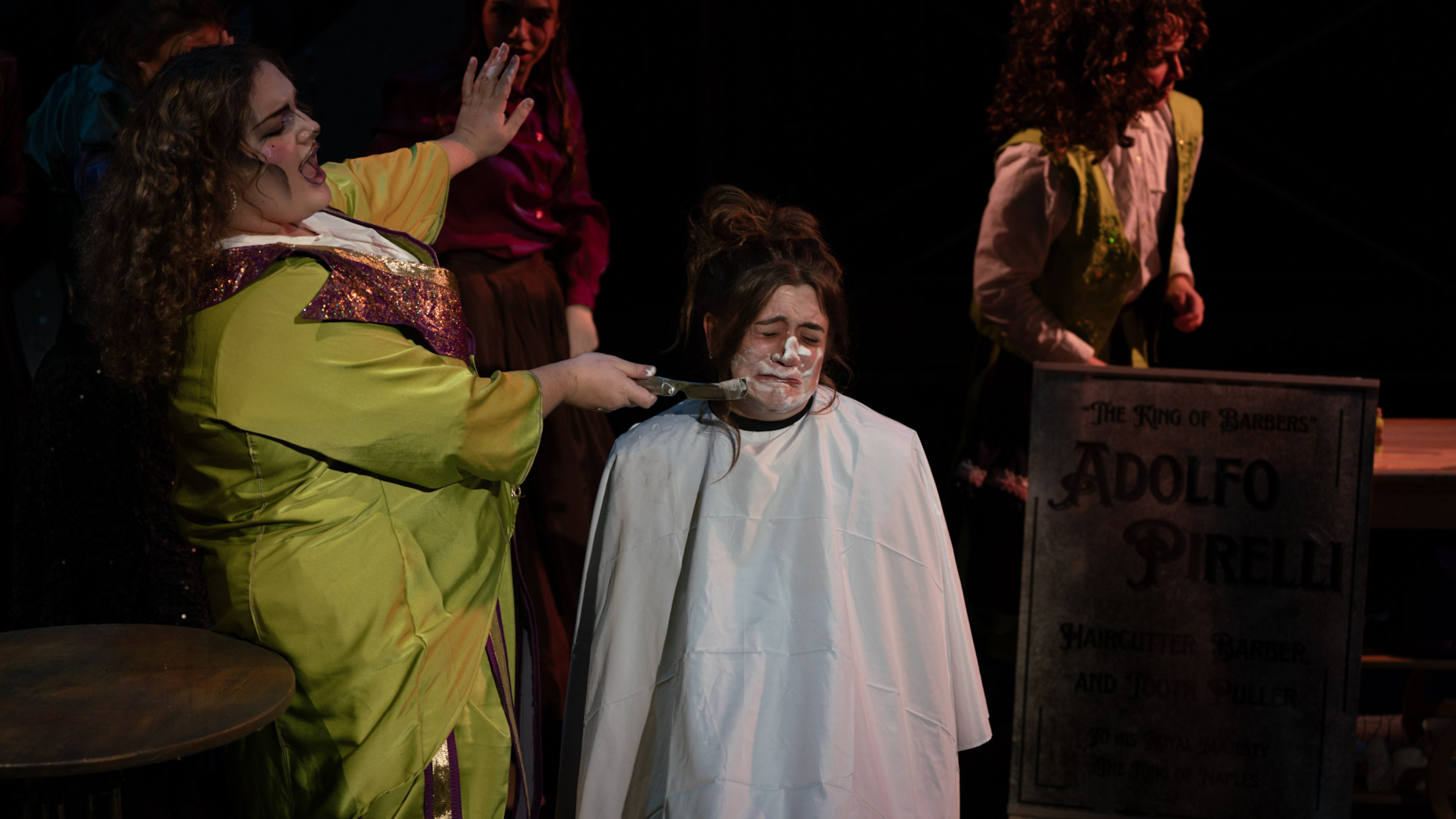 To shave a da face...