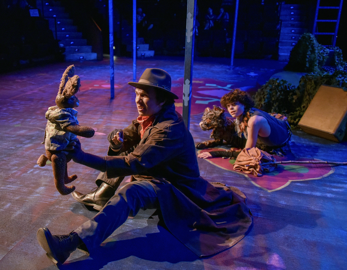 In the morning, I'm going to fix you up with the proper outlaw look. 