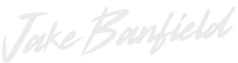 White Jake Banfield logo