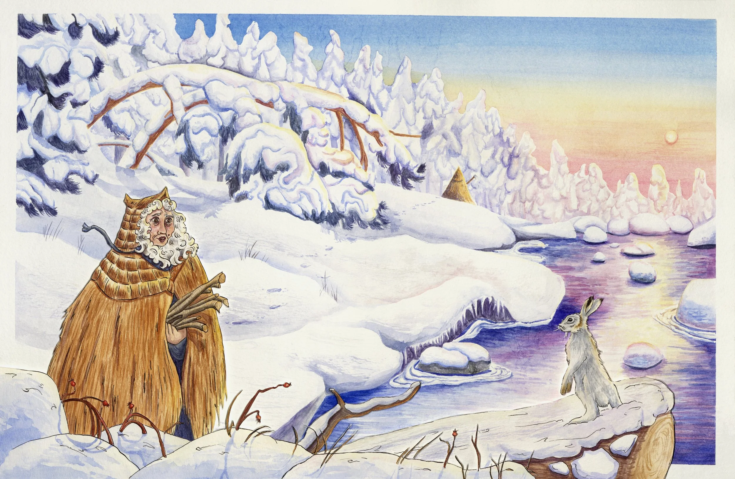 Snowy Encounter