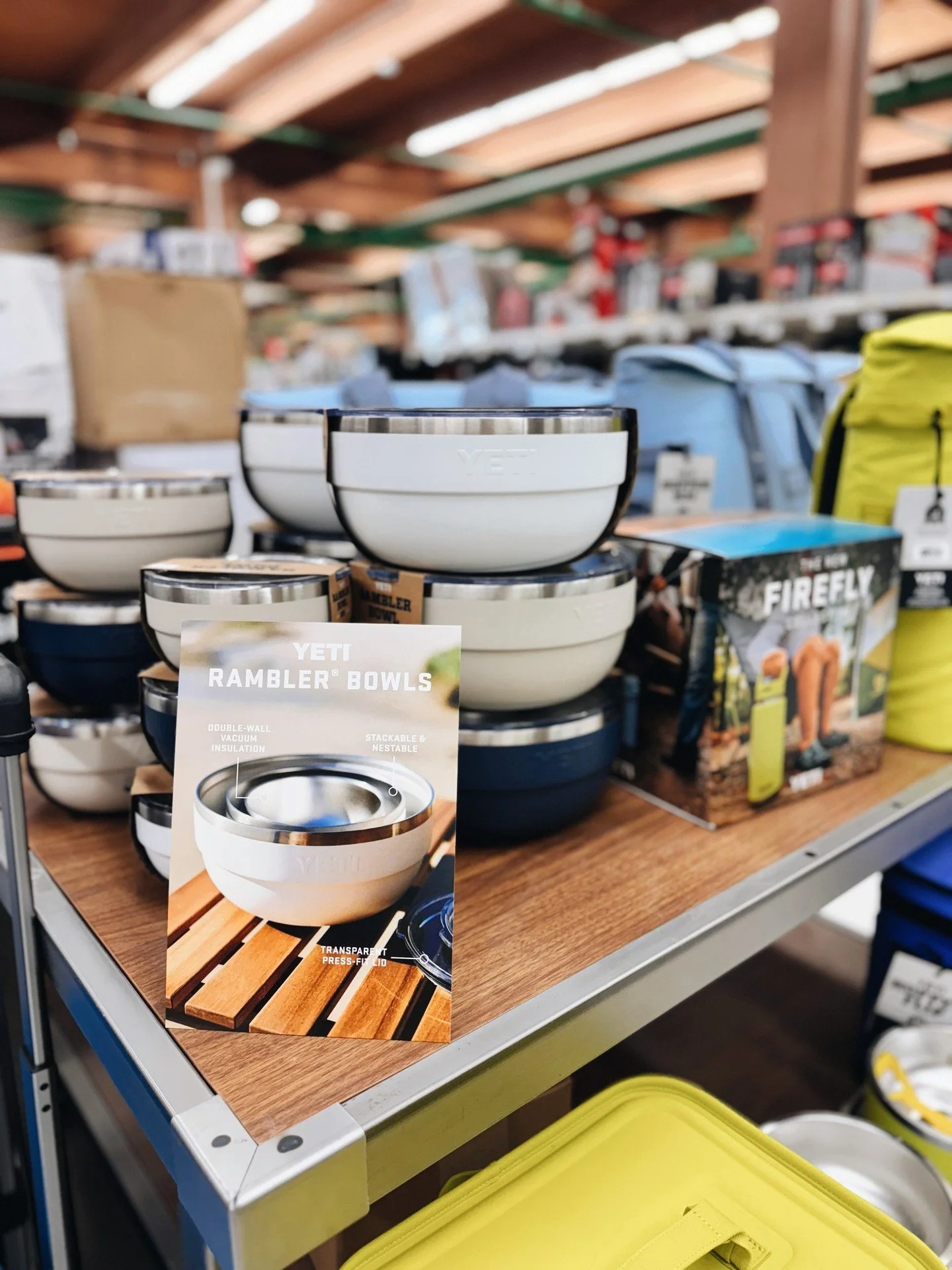 Perfect for backyard or beach potlucks! 🧊🔥 Hot stays hot, cold stays cold&mdash;now in a bowl. 

The new YETI Rambler Bowls are stackable, nestable, dishwasher safe, and tough enough to handle whatever your day serves up.

#YetiLife #BonfireReady #