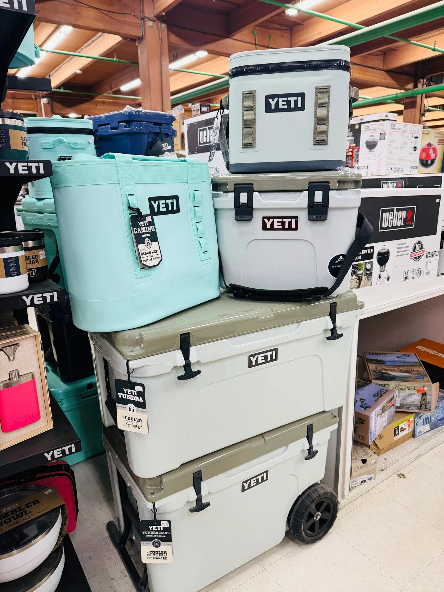 Fishing trips, beach days, camping weekends... what summer adventures do you have planned? ☀️🧊

No matter where you're heading, YETI keeps you ready for all of it. Just add snacks.

#UlmersAlaska #YETI #HomerAlaska