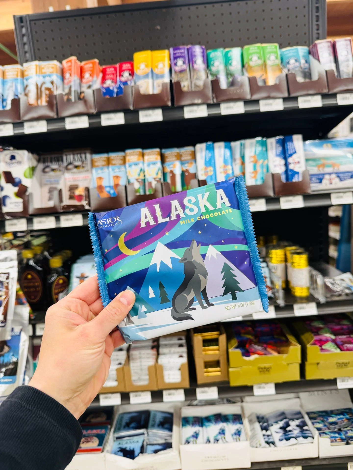 A little taste of Alaska. 🐺🍫

Beautiful packaging, delicious chocolate, and just the right size for gifting, sharing, or keeping all to yourself. We won't tell.

#UlmersAlaska #MadeInAlaska #HomerAlaska