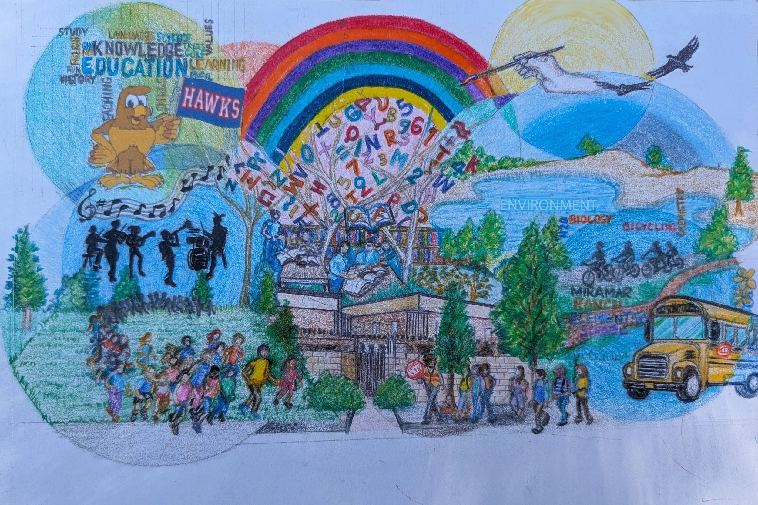 Elementary School Mural Design