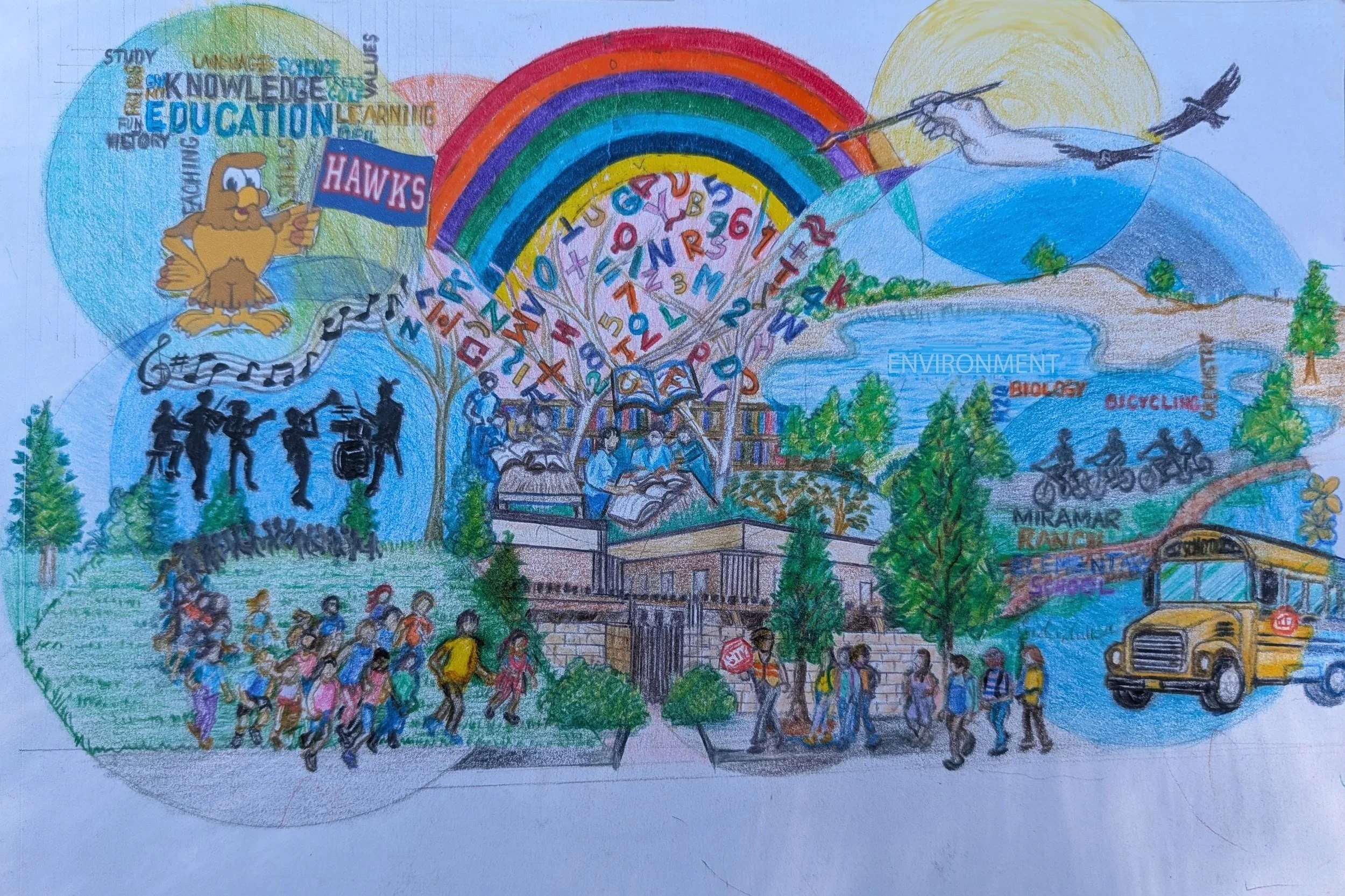 Elementary School Mural Design