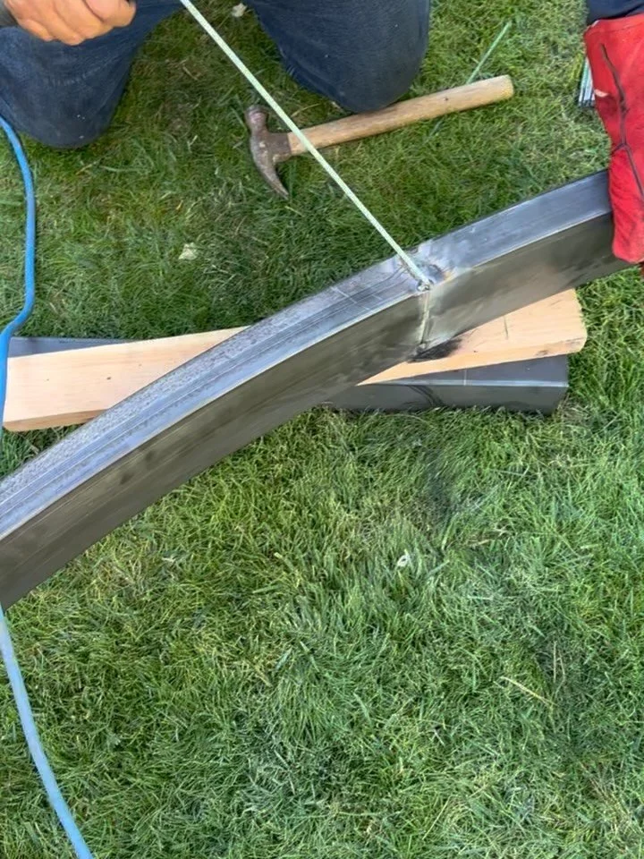 GAZEBO  Welding work &amp; Framing , White Oak T&amp;G Next #weldinglikeapro #welding #painting #woodworking