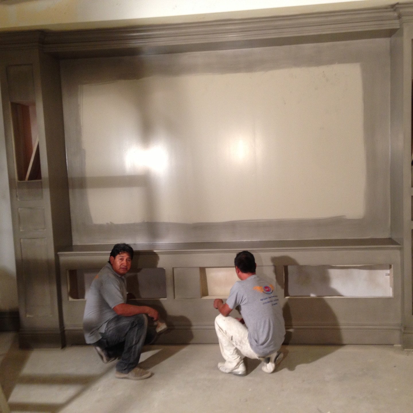 2013 working at Palisades on our 4th home.  Over 16 years of experience delivering high quality work  #palisades#painting#woodworking