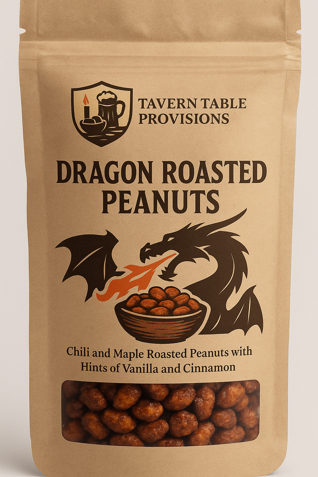 Dragon Roasted Peanuts (8 oz.)
