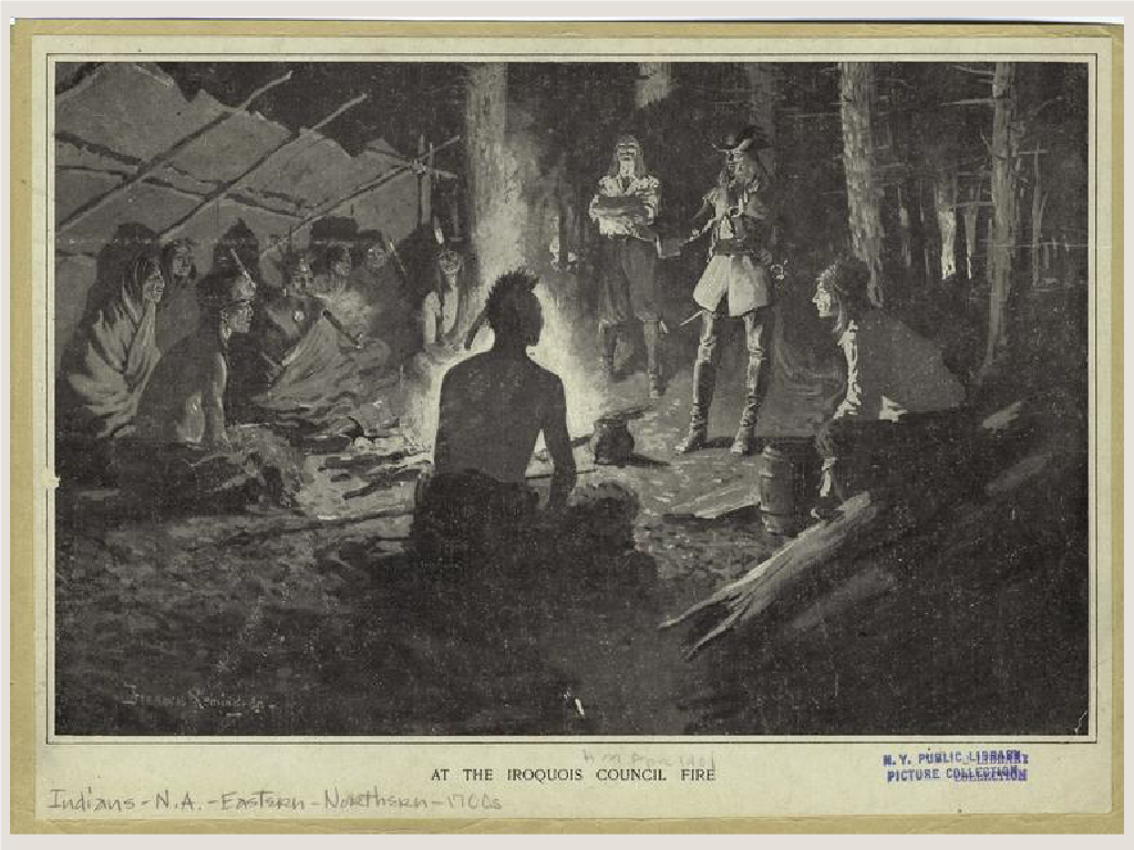 Iroquois Diplomacy and the Seeds for Justice Reform