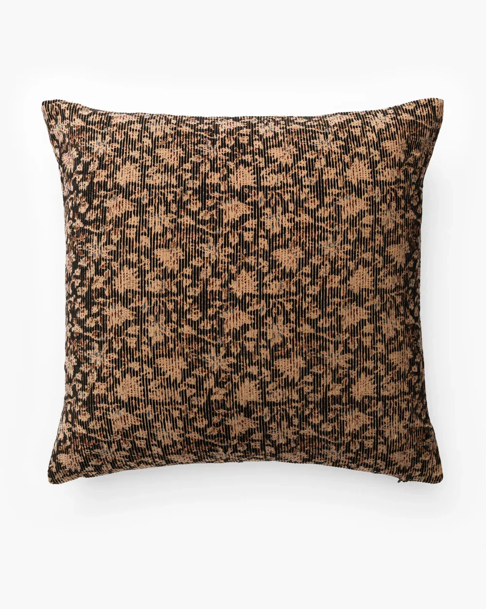 Velvet Block Print Pillow