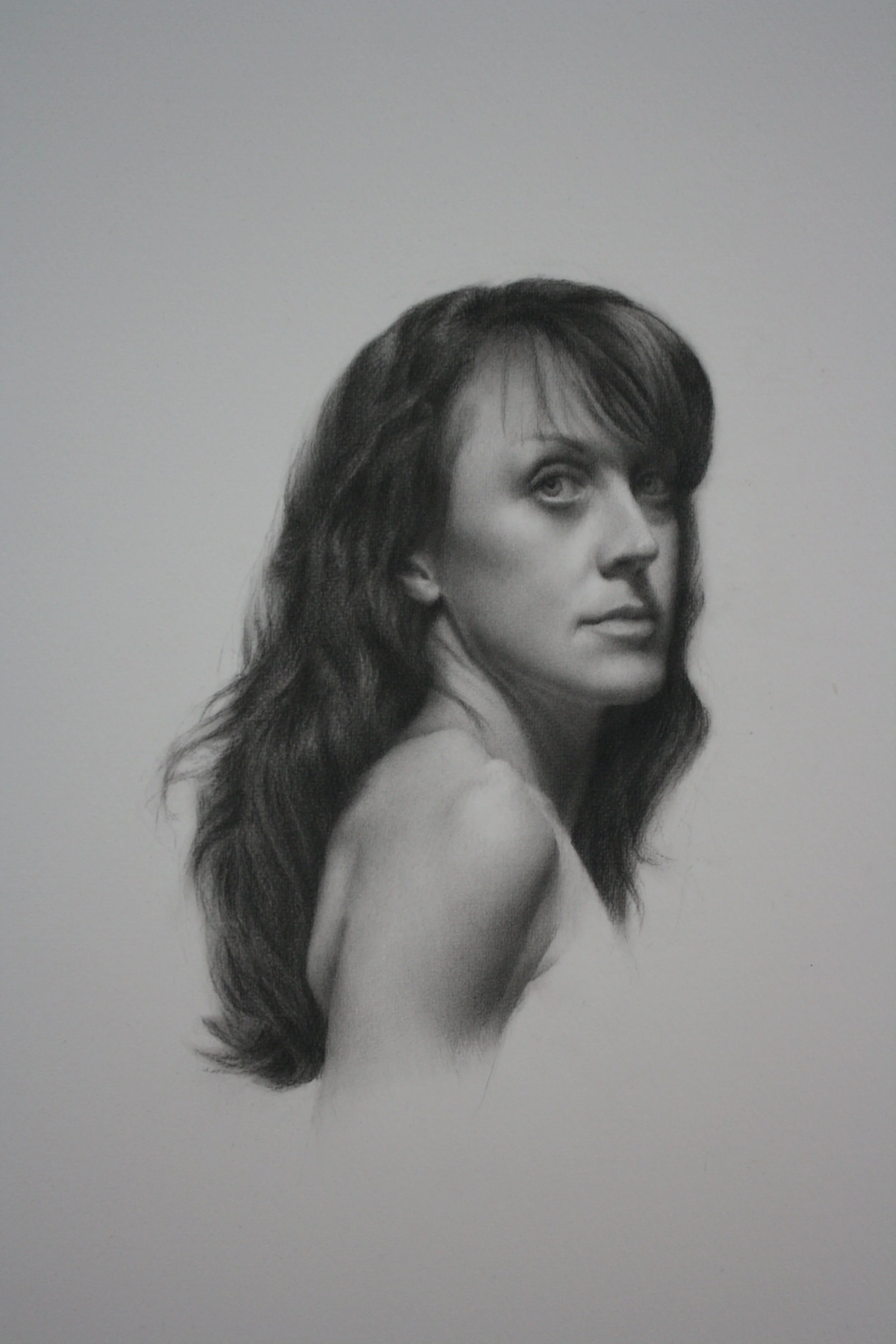 Lucy 2009 | Carbon on paper, 14x10 inches