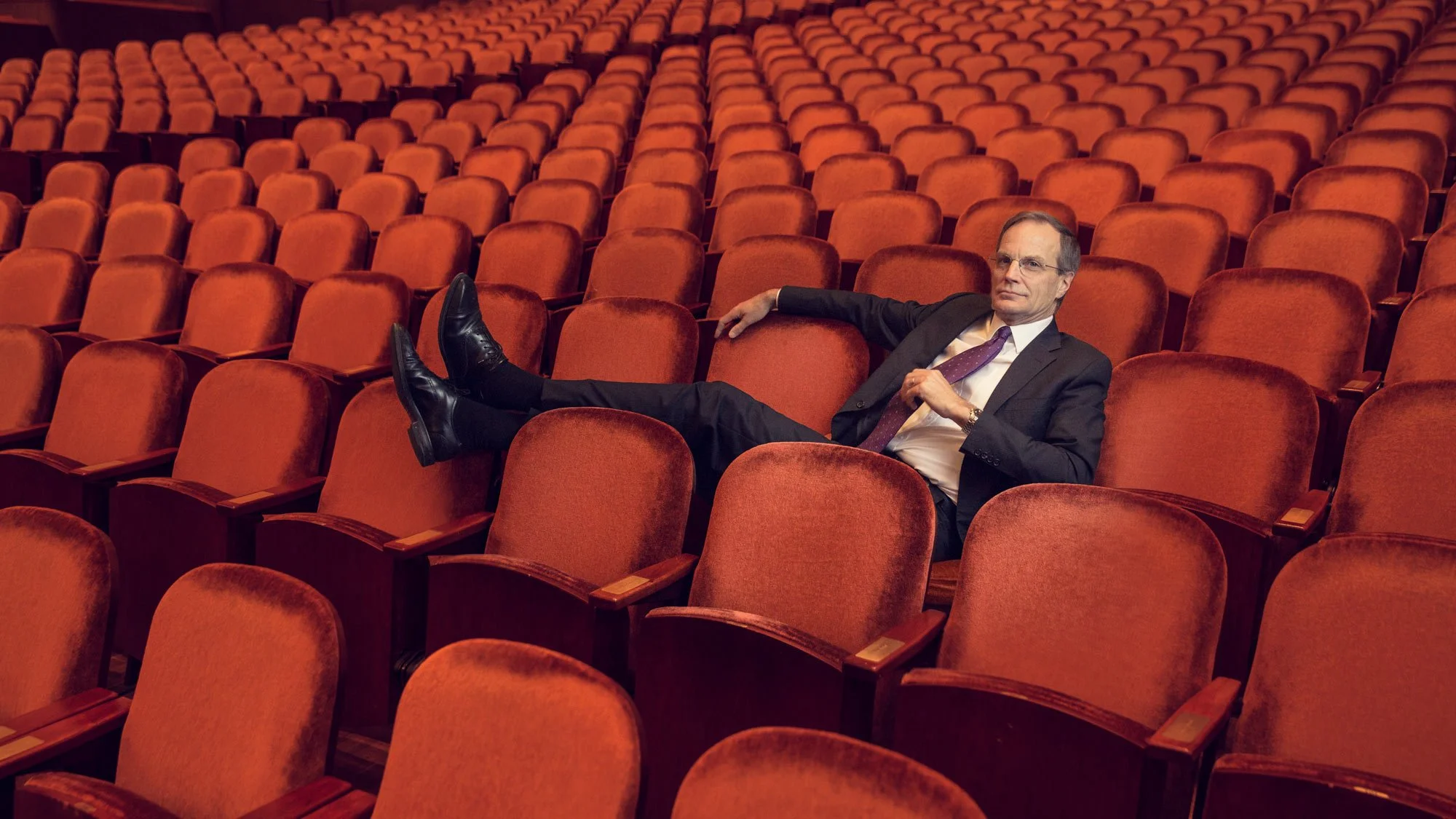 Editorial portrait photography with the San Francisco Symphony by Marc Olivier Le Blanc