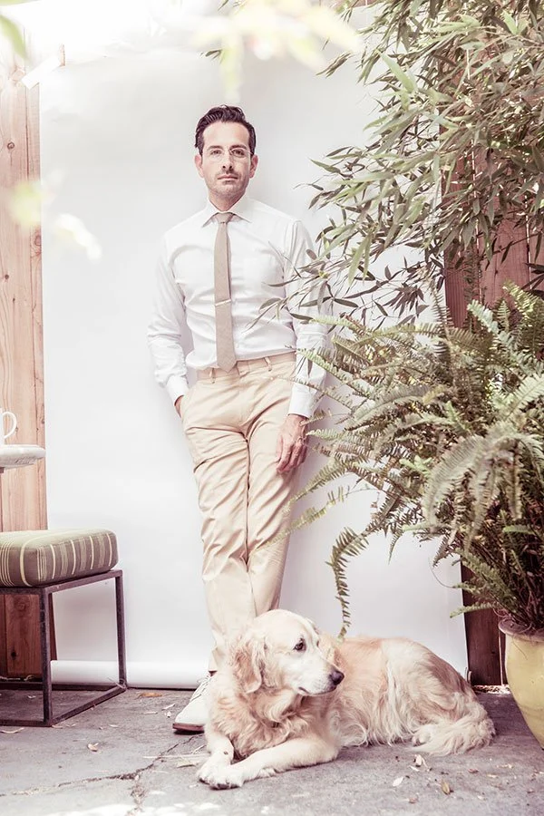 Portrait photographer Bay Area — Christopher Gaona interior architect on-location portrait East Bay
