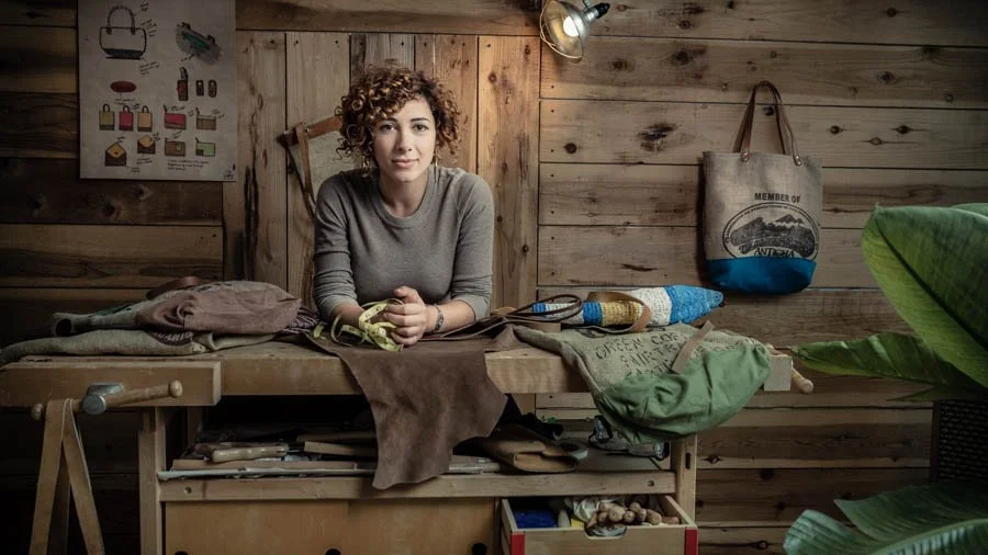 Portrait photography San Francisco — Natasha Blum and Miguel Cabra, West Oakland studio, Marc Olivier Le Blanc
