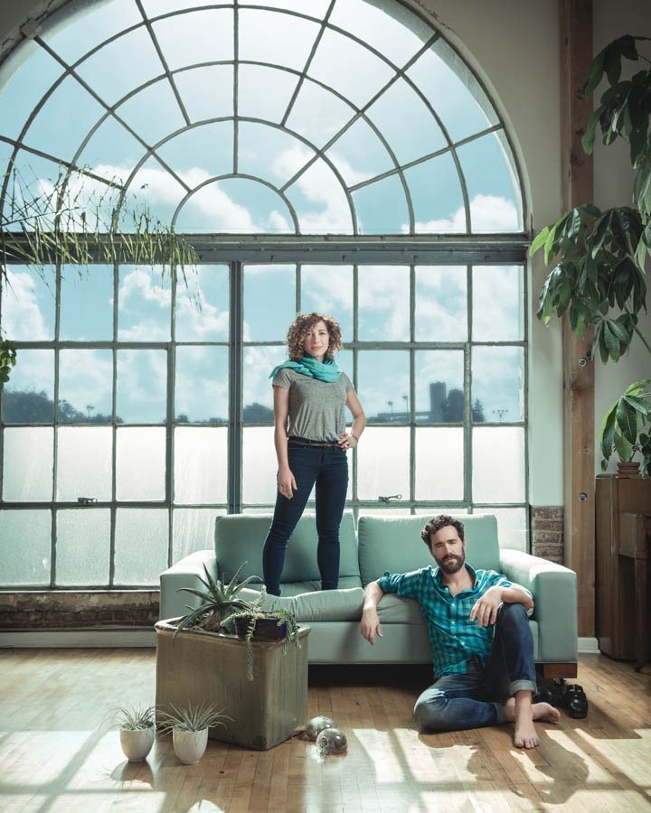 Photography and portrait session San Francisco — Natasha Blum, Miguel Cabra, West Oakland studio designers