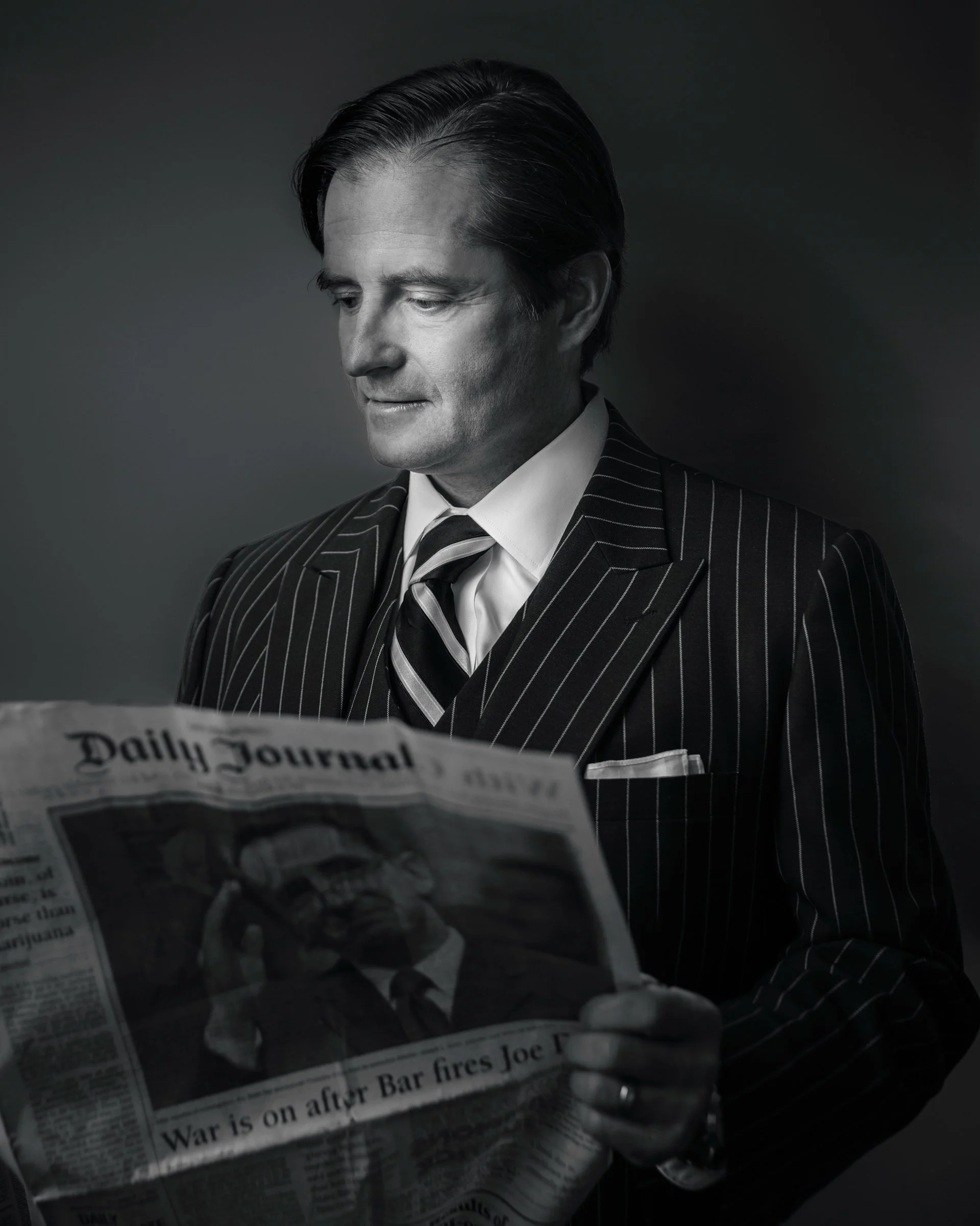 Portrait photographer San Francisco — magazine editorial portrait Christopher Dolan attorney SF office