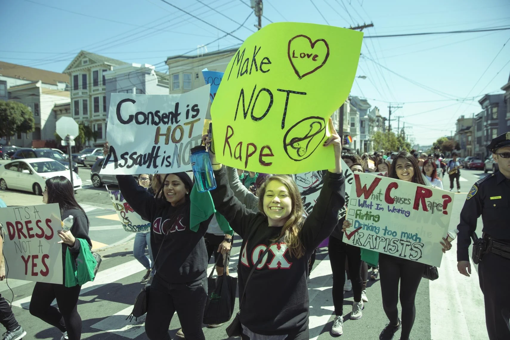 Walk Against Rape — Documentary Event Photography SF