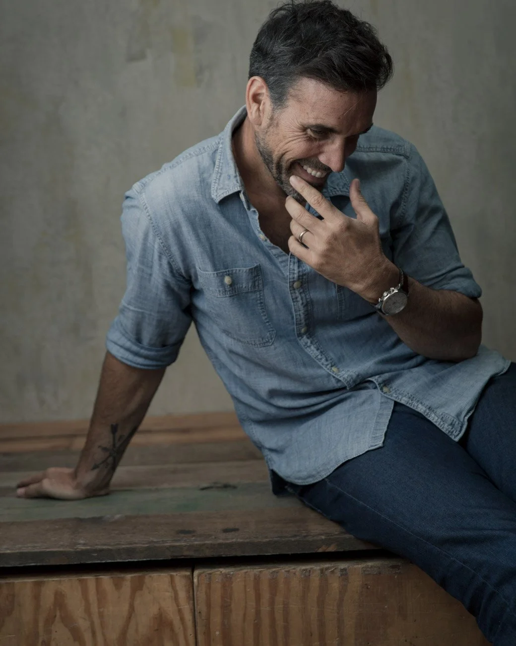 Collaborative studio portrait Mission District SF by photographer Marc Olivier Le Blanc