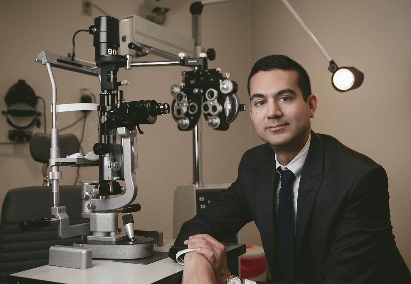 UCSF research portrait photography by Marc Olivier Le Blanc