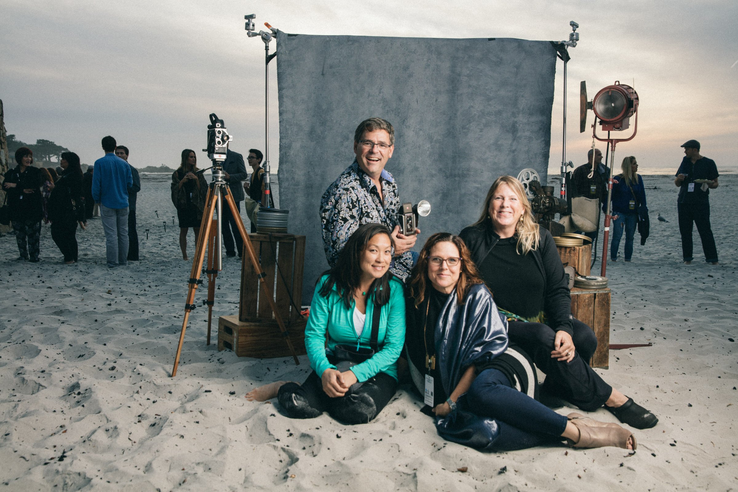 Editorial event portrait at the Carmel International Film Festival, California, by commercial photographer Marc Olivier Le Blanc
