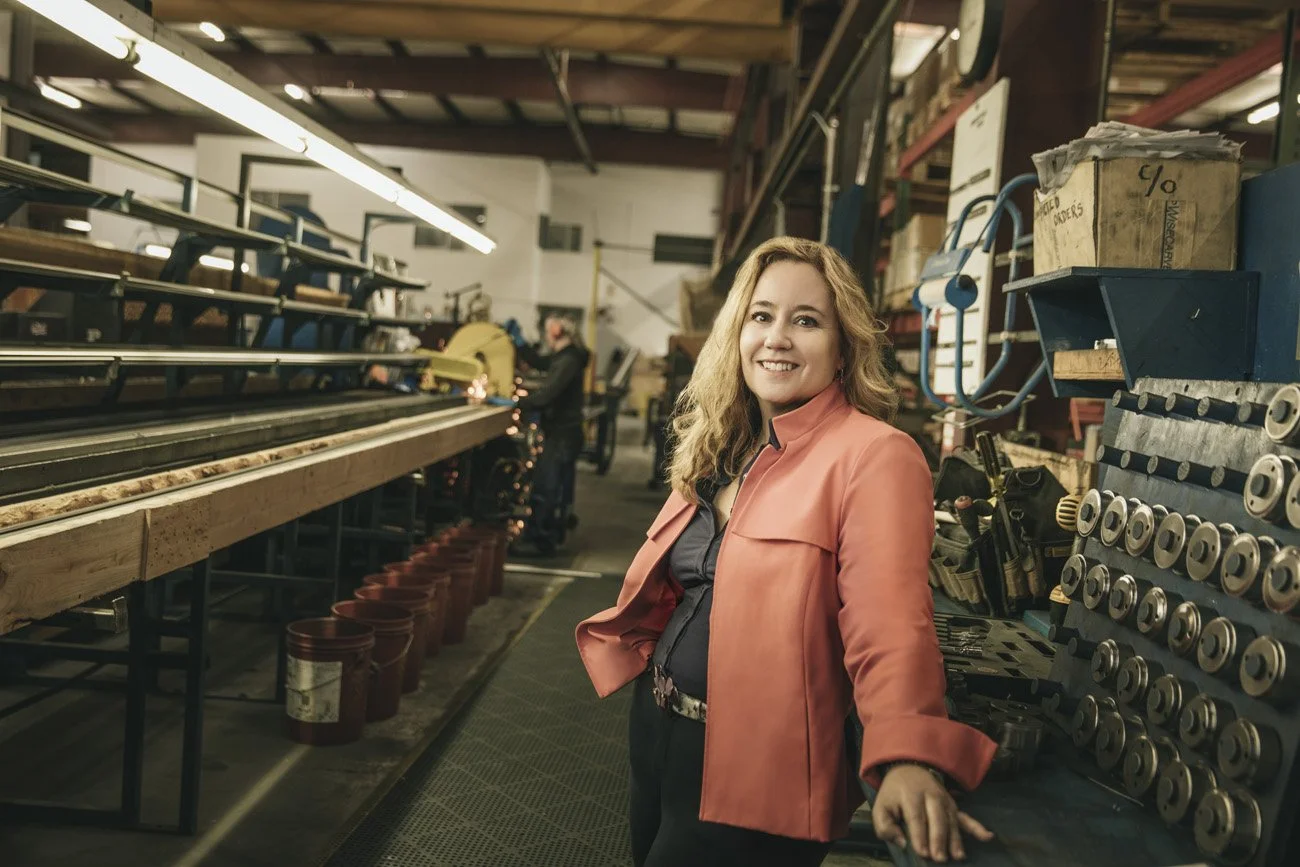 Editorial portrait of Pamela Kan, Bishop-Wisecarver Group president, by San Francisco photographer Marc Olivier Le Blanc