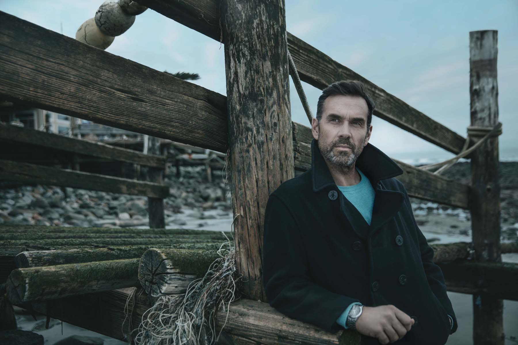 Editorial portrait shoot in Pacifica CA, overcast morning light, by Marc Olivier Le Blanc Photography