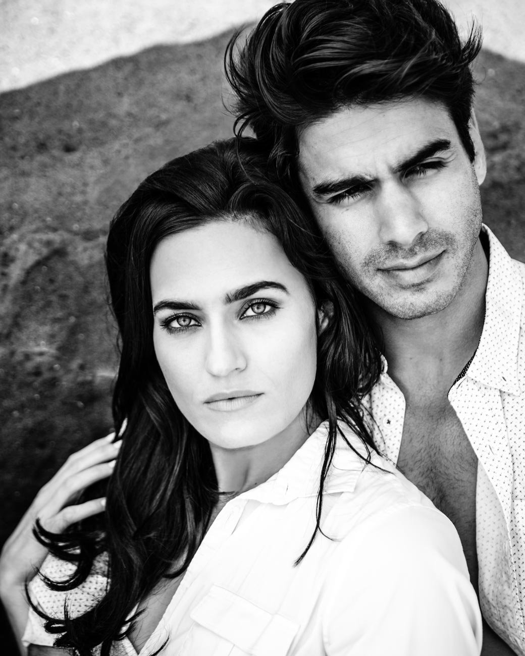 Beach portrait photography at golden hour, San Francisco and Los Angeles photographer Marc Olivier Le Blanc