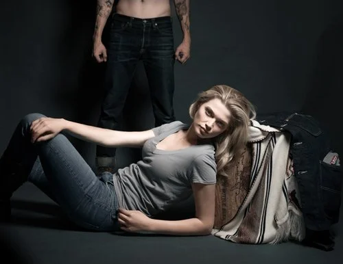 Lifestyle photographer San Francisco - studio denim campaign, fashion photography Bay Area studio612