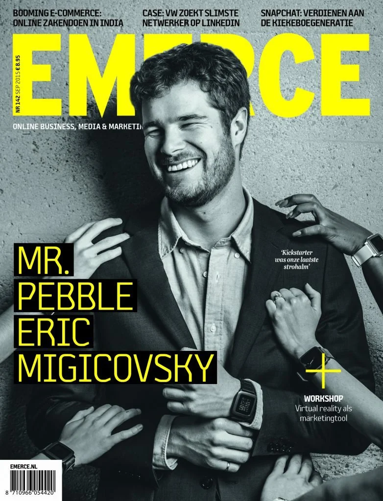 Eric Migicovsky, Pebble Technology — tech executive portrait photographer San Francisco, Marc Olivier Le Blanc
