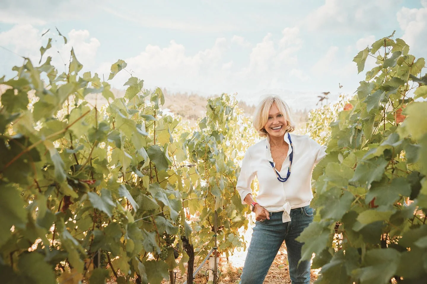 Kathryn Walt Hall at home in Napa Valley portrait by San Francisco lifestyle photographer Marc Olivier Le Blanc