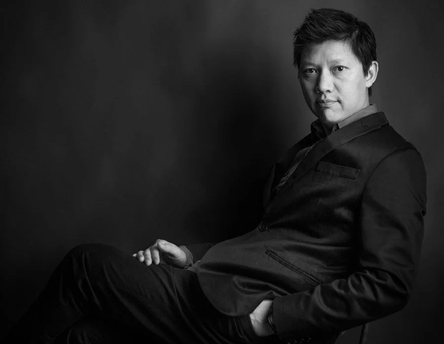 Tom - black and white portrait photographer Marc Olivier Le Blanc, editorial portrait San Francisco