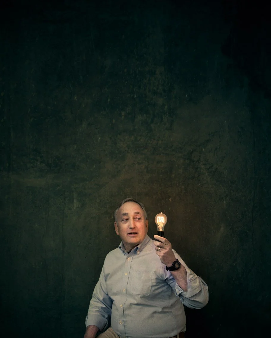 Jim Patell, Stanford D-School - portrait photographer Marc Olivier Le Blanc, Terra Mater Magazine editorial portrait