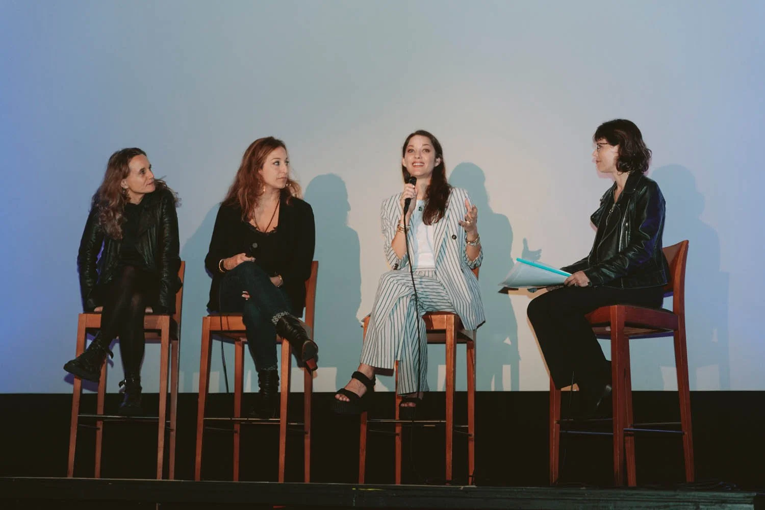 Little Girl Blue Q&A at the Vogue Theater — editorial photographer Marc Olivier Le Blanc, San Francisco