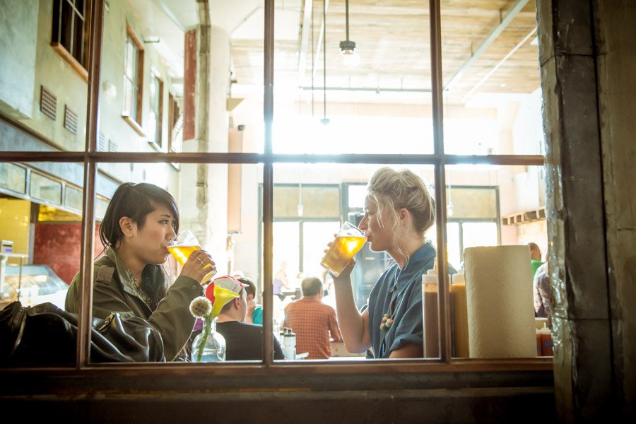 Professional photographer San Francisco - Draft Magazine editorial, Smokestack restaurant Dogpatch Bay Area