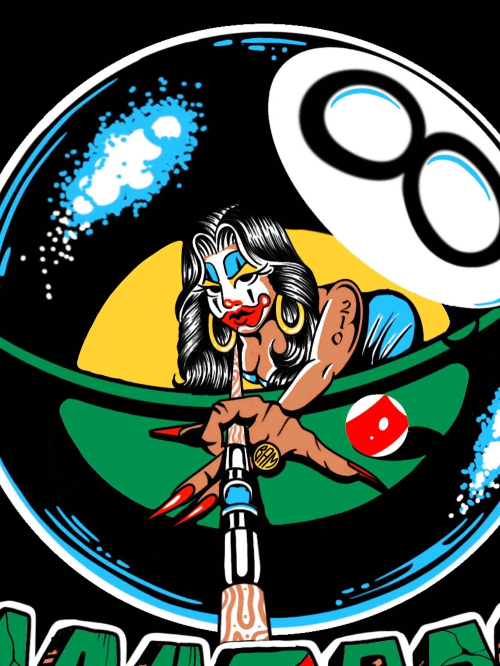 EightBall Coffee Patch for Boxer Bam Rodriguez