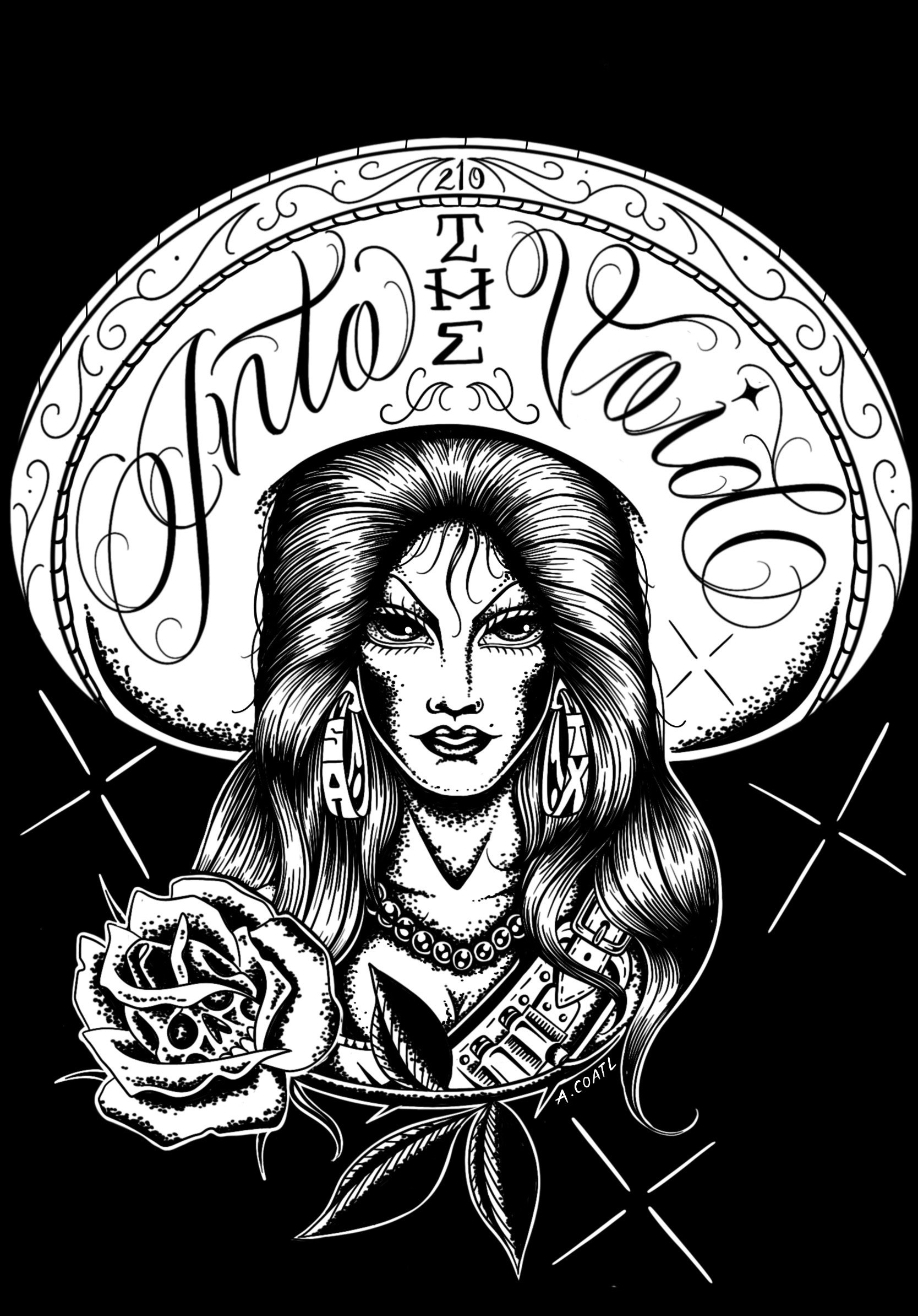 Into The Void 5 Year Anniversary T-Shirt Design