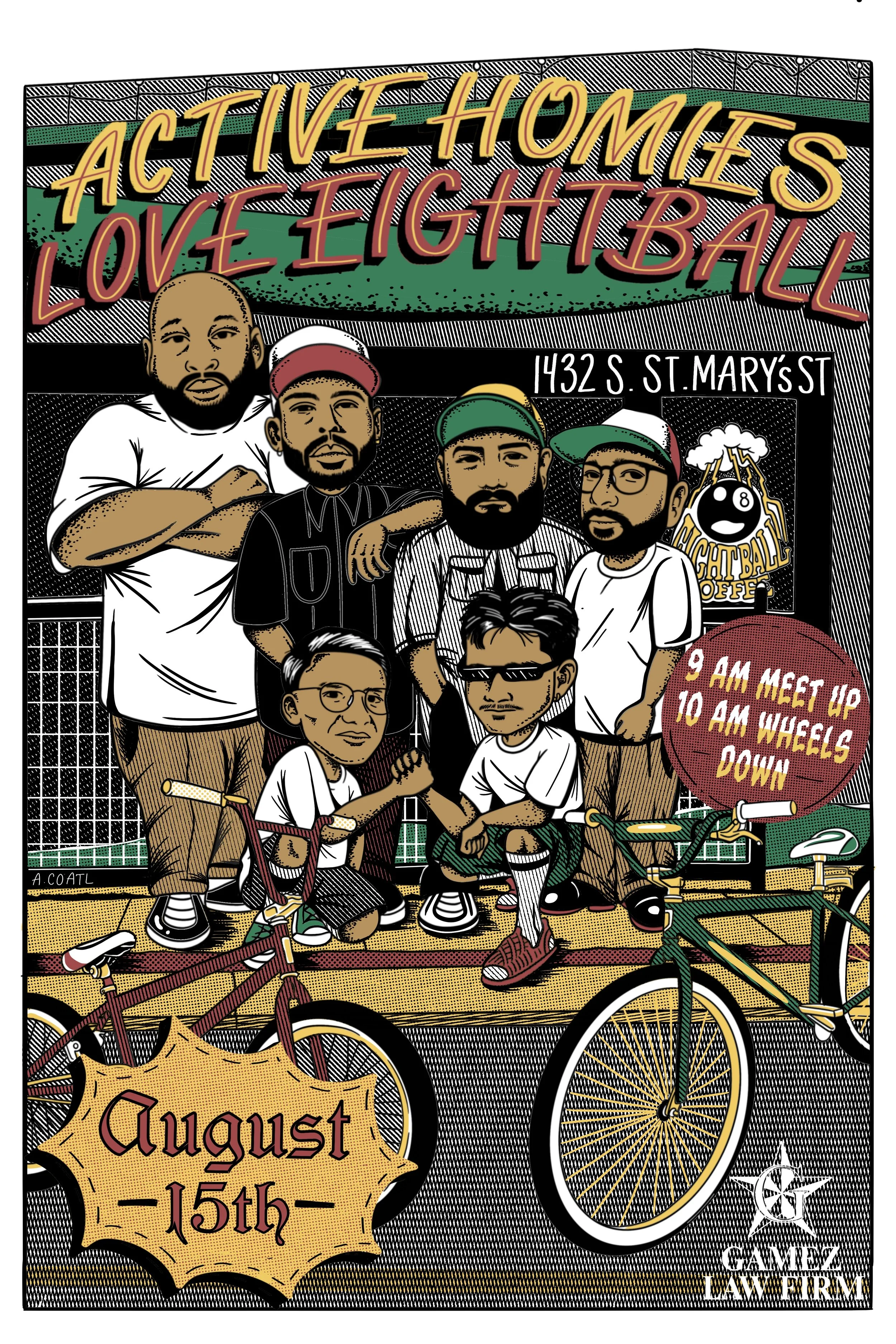 Flyer Design for community social bike ride