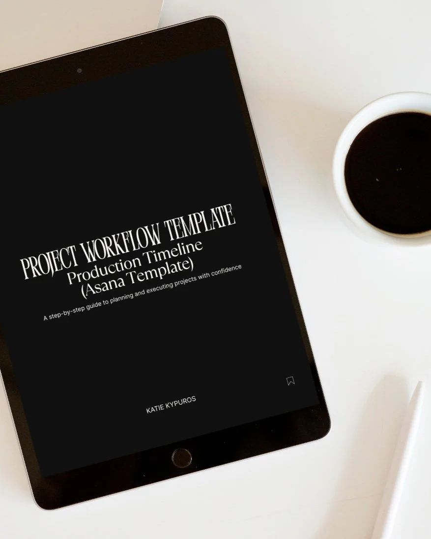 Production Timeline Template (Asana Setup)