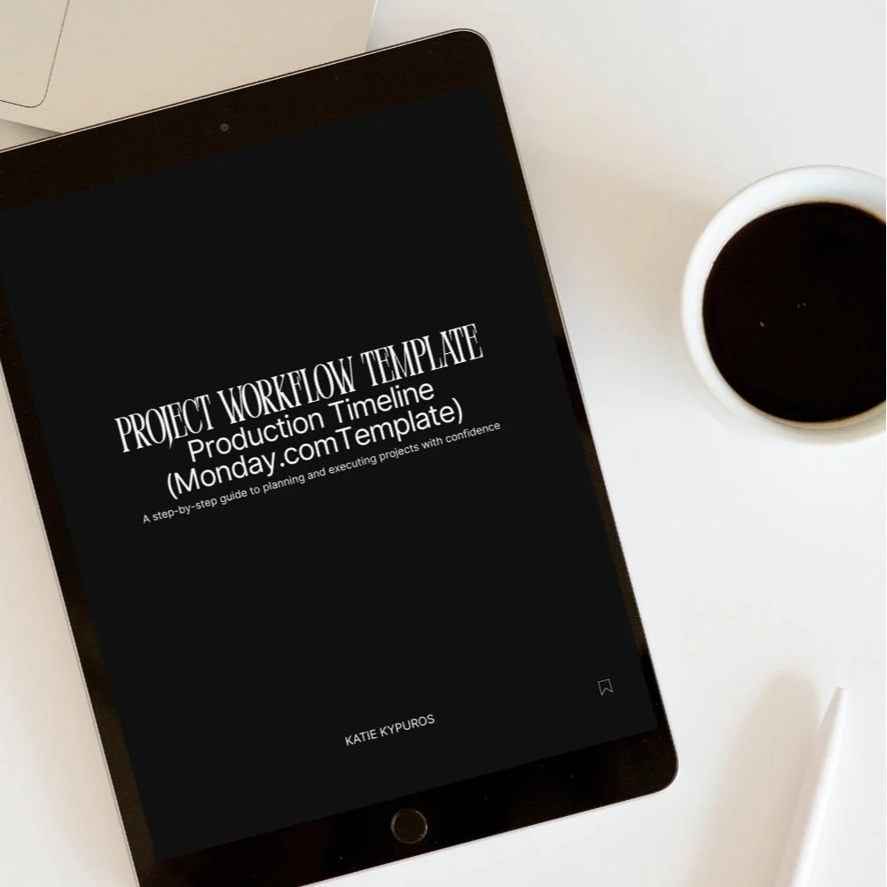 Production Timeline Template (Monday.com)